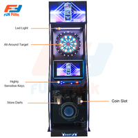 Machine de fléchettes électrique multi-jeux avec garantie d'un an, construction métallique, prise en charge de la langue anglaise