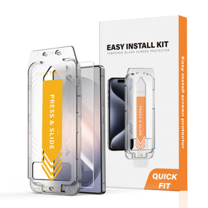 Protection d'écran en verre trempé pour Samsung S26 Ultra avec kit d'installation facile et déverrouillage par empreinte digitale – Vente en gros usine - Product Image 6