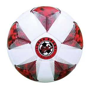 Luson Hot Sales Stock Football taglia ufficiale 5 Pu American Ball Soccer Custom partita di alta qualità allenamento calcio calcio pallone da calcio