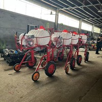 Pulvérisateur agricole autopropulsé à 4 roues, essence/diesel, poussé à la main, haute pression, large portée, pour l'Afrique