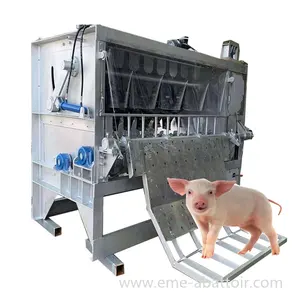 Machine d'épilation de porc pour Abattoir de cochon, équipement d'abattage de porc, machines d'abattoir