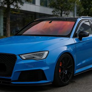 Caméléon bleu rouge à <span class=keywords><strong>noir</strong></span> film de fenêtre anti garware film de contrôle du <span class=keywords><strong>soleil</strong></span> nano film de fenêtre de voiture en céramique - Product Image 5