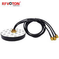 Antenne extérieure omnidirectionnelle étanche à montage sur vis 3-en-1 avec connecteur mâle pour GPS, Wi-Fi et 4G LTE