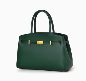 Bolso Tote Casual de Cuero PU Marrón para Mujer, Impermeable, con Cierre de Cremallera, Bolso de Hombro Cruzado, para Uso Diario, Viajes, Bodas, Estilo Occidental - Product Image 4