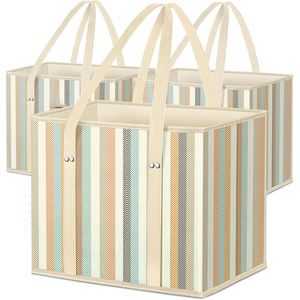 Bolsa de Playa Plegable de Plástico, Cesta de Almacenamiento para Baño, Bolso para Niñas, Bolsas de Regalo, Bolsos de Playa Personalizados, Muestra Gratis - Product Image 1