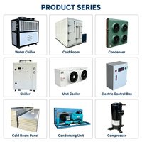 Unidad Condensadora Copeland Walk Cooler Refrigerada por Aire para Cuarto Frío, Congelador, Almacenamiento de Alimentos, Control de Temperatura para Vegetales y Carne
