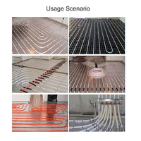Tuyau composite aluminium-plastique résistant aux hautes températures, tuyau multicouche en aluminium, tuyau PEX-AL-PEX pour gaz
