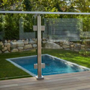 Support mural haut de gamme pour balcon extérieur, balustrade en verre trempé de 12mm pour l'amérique - Product Image 4