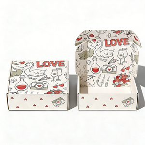 Boîte d'expédition en carton ondulé haut de gamme écologique, effets d'impression personnalisables, impression simple/double face, matériaux recyclés - Product Image 1