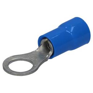 Cembre 100 Unidades Terminal de Cable de Anillo Aislado Azul para Cables de Alimentación y Extensión M5 - Product Image 1