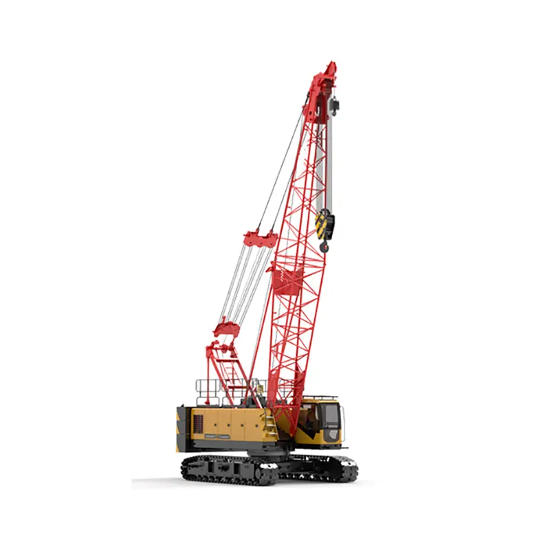 CE ISO Approved Crawler Crane 75 ton SCC750A with Long Telescopic Boom for Sale