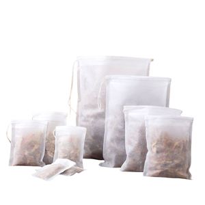 Échantillon Gratuit : Sachets de Thé Vides Jetables avec Cordon en Tissu Non Tissé pour Emballage de Thé, Thé pour Bébés et Thé aux Fleurs - Product Image 6