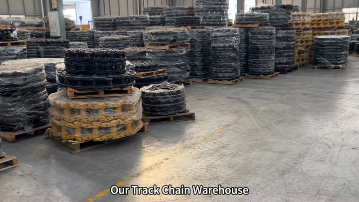 Casagrande B250 Track Chain Assembly for Rotary Drilling Rig Piling Rig ...
