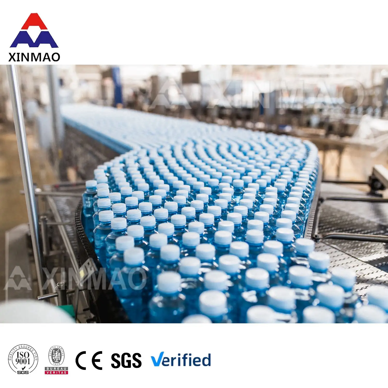 2024 New China Price Complete 3000bph PET Bottling Production Line Automatic Mineral Pure 3 in 1 Water Filling Machine