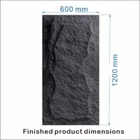Paneles de Piedra Artificial de PU Impermeables de Alta Gama para Revestimiento de Paredes de Hoteles de Lujo