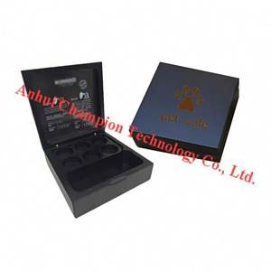 Solid Wood Storage 3 Slots <b>Coffee</b> <b>Pods</b> & Accessories - Product Image 4