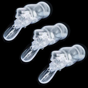 右上T-9108 80mm 11.4gクランクベイト未塗装のルアーキングコングゴリラバス釣り用の人工ハードタックルバイオニックルアー - Product Image 3