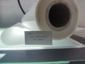 Pellicola elasticizzata in <span class=keywords><strong>PVC</strong></span> trasparente 1.02m X 140m lucida/pellicola per imballaggio chimica ad alta lucentezza - Product Image 2