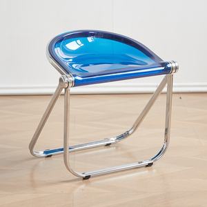 Taburete Plegable de <span class=keywords><strong>Segunda</strong></span> <span class=keywords><strong>Mano</strong></span>, Sencillo, Moderno y Artístico, Mueble para el Hogar, Silla de Comedor, Mesa de Centro Pequeña Creativa para Dormitorio - Product Image 6