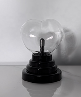 Nouveauté boule de plasma magique lumière LED 3 pouces cadeau de noël verre électrostatique boule d'ions lampe Table veilleuses décoratives