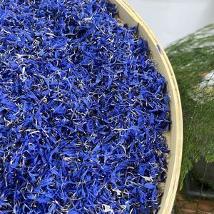 Blu <span class=keywords><strong>fiordaliso</strong></span> petali secchi <span class=keywords><strong>fiori</strong></span> di ibisco tisana specialità della salute cruda tè per la cottura del tè di miscelazione confezionato in un sacchetto - Product Image 2