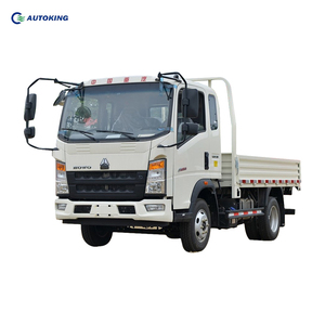 Sintruk Howo 4*2 camion de cargaison de carburant châssis de segment léger à plat manuel à une rangée norme d'émission Euro 2 gauche - Product Image 1