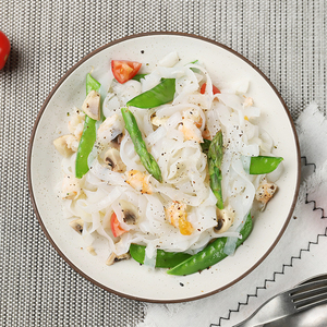Pâtes <span class=keywords><strong>Konjac</strong></span> Tagliatelle sans lait, à consommation directe, biologiques, instantanées, faibles en glucides, cétogènes, sans gluten, végétaliennes, sans gras, en boîte ou en sachet - Product Image 2