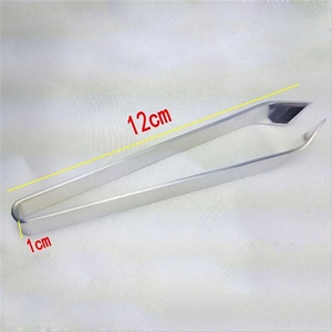 <span class=keywords><strong>Pince</strong></span> à épiler à os de poisson en acier inoxydable - Product Image 4