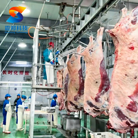 Système de levage automatique des bovins pour abattoir de bétail, machine d'abattage du bétail