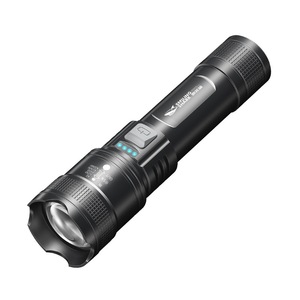 สไมล์ลิ่ง ชาร์ค SD-1029 ไฟฉาย LED แบบชาร์จไฟได้ 800mAh ระบบกดเพื่อเปิด-ปิด ซูมปรับโฟกัสได้ สำหรับการตั้งแคมป์กลางแจ้ง - Product Image 4