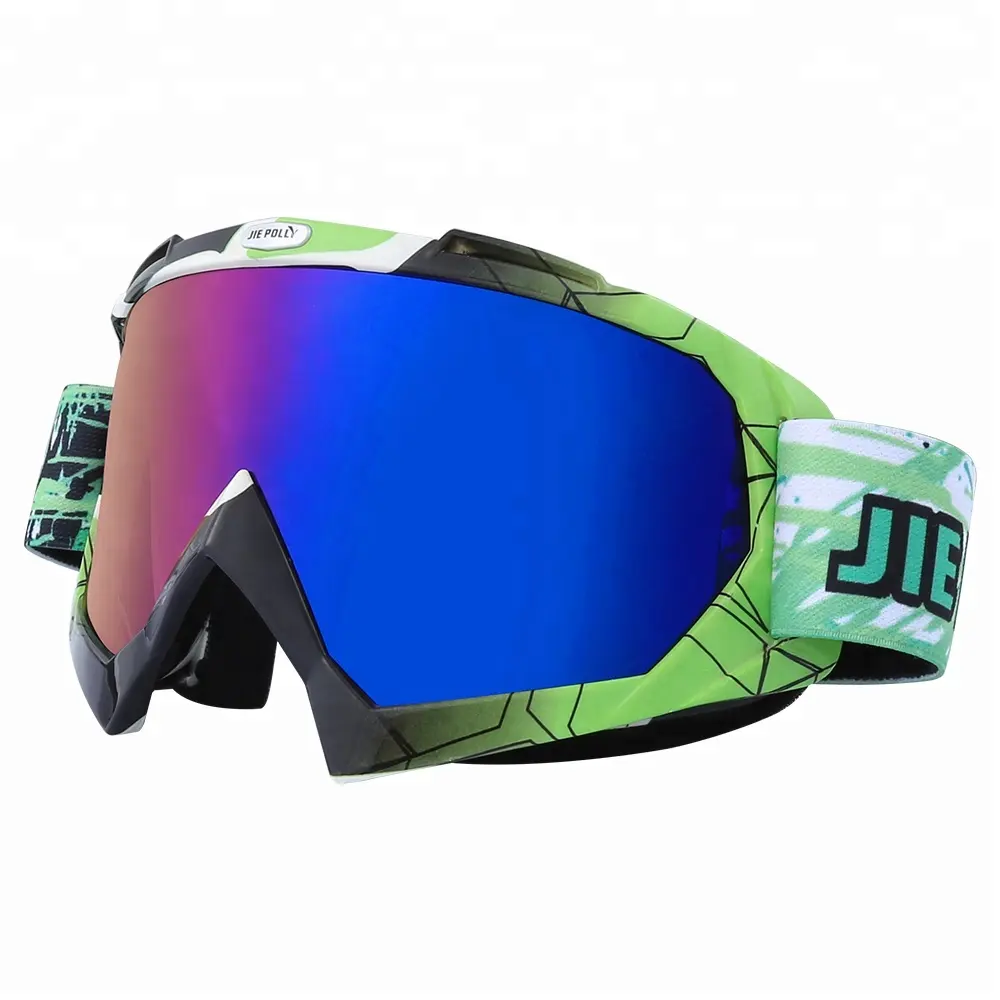 2019 Lentille PC et TPU Cadre personnalisé course rouler sport lunettes motocross lunettes de moto pour casque