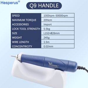 Forte micromotore <span class=keywords><strong>50000rpm</strong></span> manipolo di lucidatura dentale Brushless elettrico Micro motore QZ60 Manicure trapano gioielli trapano - Product Image 2