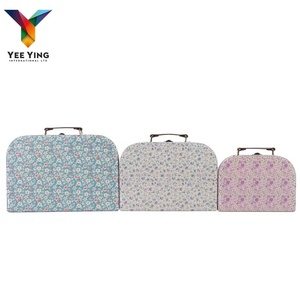 Cổ Điển Giáng Sinh Mini Màu Giấy In Trẻ Em Món Quà Các Tông Retro Vali Kẹo Hộp Công Cụ Cho Trẻ Em - Product Image 4