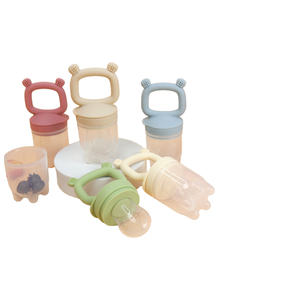 Chupete de silicona sin BPA de fábrica con patrón de animales para 0-12 meses Alimentador de alimentos frescos y frutas para bebés - Product Image 2