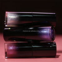 Lip Gloss Vegan Pearlescent Non-Stick Private Label dengan Glitter