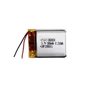 Ul1642 iec62133 UN38.3 phê duyệt pnas có thể sạc lại chất lỏng Pin 702025 802025 3.7V 300mAh 350 điện tử <span class=keywords><strong>ti</strong></span>êu dùng-20 ~ 60C - Product Image 5