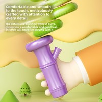 Nouveau Jouet Serpent Lumineux Twist Glow Whistle avec Canard Balançoire Lumineux, Jouets de Décompression Rotatifs Équilibrés, Petits Jouets Nouveauté, Jouets Éducatifs