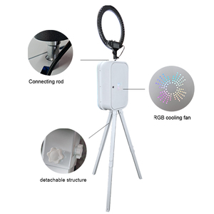 Photomaton <span class=keywords><strong>portable</strong></span> avec support pour iPad, support de sol pour selfie, kiosque photo, photomaton selfie, DSLR, iPad - Product Image 4