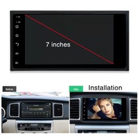 Xinyoo pemutar Audio mobil untuk Toyota, pemutar Audio mobil, MP5 Player dengan Mirror Link USB untuk Toyota Two Din 7''HD