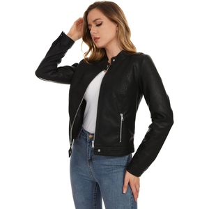 Chaqueta de Cuero Personalizada para Mujer Talla Grande 2026, Cuero Genuino con Característica Transpirable - Product Image 6