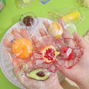 Juguetes Blandos de Frutas Kawaii Personalizados al por Mayor, Coloridos, Colgante de Bolsa, Mango, Naranja, Antiestrés, Fidget, Unisex, Material TPR - Product Image 4