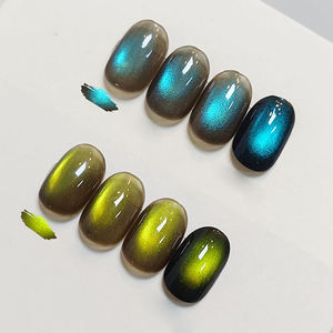 Cat Eye Series Colors 15ML Private Label Purple Cat Eye Gel Polish <b>Set</b> 3 Colors Long Lasting AILANUO 2026 New Arrival - Product Image 6