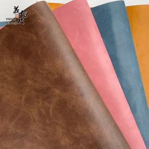Custom Hydrolysis Waterproof Durable Strong Breathable Cuero Resistente Al Agua Wholesale Synthetic Leather Microfiber For Bags