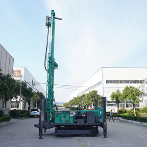 Waterputboormachine met 600m diepte, diesel aangedreven, energiebesparende versnellingsbak & pomp inbegrepen, mobiele unit - Product Image 1