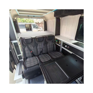 Asientos Plegables Trípticos para 3 Personas, Asientos Modificados para Camionetas, RV, MPV, Autocaravanas - Product Image 1