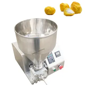 Máquina de enchimento e injeção de pasta de bolo/máquina de enchimento de creme para bolos/máquina de enchimento de donuts