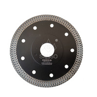 Lame de scie circulaire diamantée à mailles super fines de type X de 105 mm, disque de coupe pour carrelage vitrifié et marbre, sans éclats