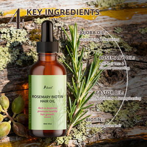 Olio Essenziale di Estratto di Rosmarino per la Cura dei Capelli, Olio Naturale a Base di Erbe Anti-Caduta per Uomini e Donne - Product Image 3