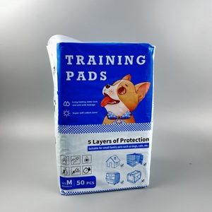 Tapis absorbants pour chiens à charbon actif anti-odeurs, super absorbants, OEM ODM, jetables - Product Image 1