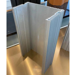 6063 profilo <span class=keywords><strong>architrave</strong></span> led in alluminio, profilo decorativo in alluminio a led da parete, estrusione di alluminio a macchina fabrique led profil - Product Image 3